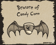 Beware of candy corn
