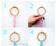 DIY Vase Holder