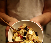 Vegetable tofu stir fry