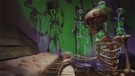 Skeleton playing the piano