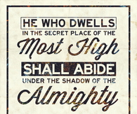 He who dwells