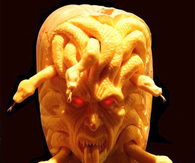 medusa jack o lantern
