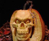skeleton jack o lantern