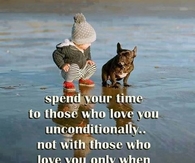 Spend your time with