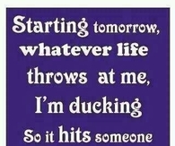 starting tomorrow