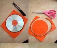 DIY Easy felt flower