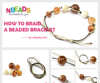 How to braid a beaded bracelet