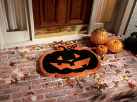 Pumpkin doormat