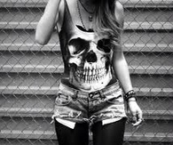 My skull shirt