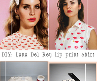 DIY Lip Shirt