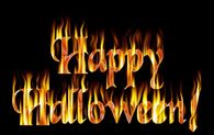 Happy Halloween Flames
