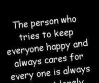 the person who tries to keep everyone happy