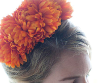 DIY Flower Hair Piece