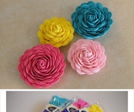 DIY Flower Hair Clip
