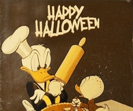Happy Halloween from Donald Duck
