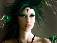 Green Witch Makeup