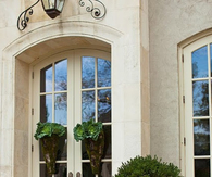 Simple Front of Home Fall Decorating