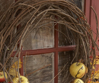 Apple and Grapevine Fall Wreath