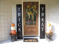 Shutters for Unique Halloween Decorations