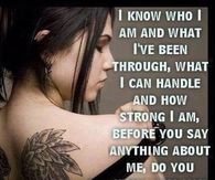 I Know Who I Am