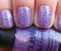 Purple Sparkle Nail Polish