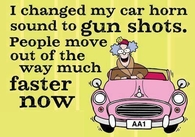 changed my car horn