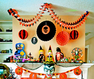 Halloween Mantle Decor