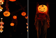 Pumpkin scarecrow