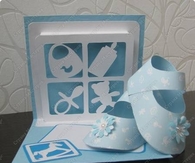 DIY Newborn Card Template