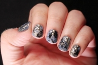 Marble studded nails