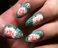 Floral Spring Nails