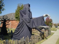 Large grim reaper lawn decoration