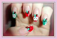 Apple tip nail designs