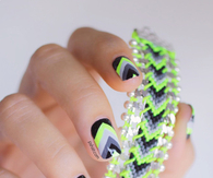 Bracelet style nail art