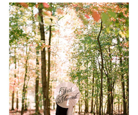 Newlyweds in the woods