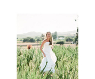 Smiling bride