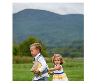 Ring bearer and flower girl