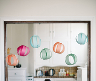 Decoration paper party balls