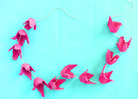 Egg Carton Garland
