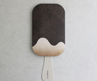 Chocolate ice cream card