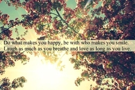 do what makes you happy