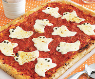 Ghostly pizza