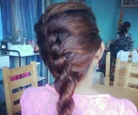 French twist braid