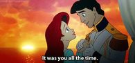 It was you all the time