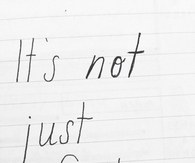 Its not just feelings