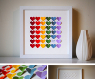 3D Hearts Guestbook