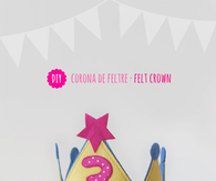 Birthday Felt Crown