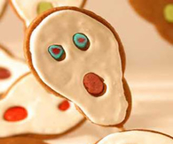 Ghost cookies