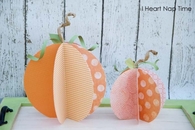 Paper pumpkins