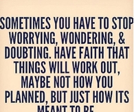 Stop Worrying